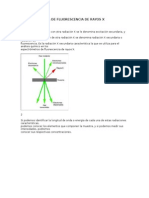 Espectrometría de Fluorescencia de Rayos X