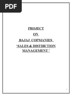 Sales & Distribution Project