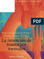 González-Pardo, H. & Pérez-Álvarez, M. (2007). La Invención de Trastornos Mentales.