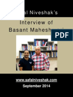 Safal Niveshak Interview of Basant Maheshwari Sept. 2014