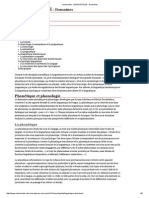 Universalis - LINGUISTIQUE - Domaines