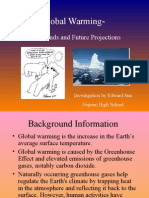 Global Warming-: Past Trends and Future Projections