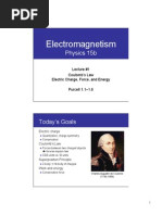 Electromagnetism: Physics 15b