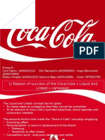 Consumer Behavior - Coca Cola