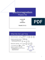 Electromagnetism: Physics 15b