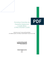 Promoting Citizenship and Preventing Statelessness in South Africa: A Practitioner's Guide