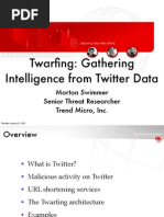 Download Twarfing Gathering Intelligence from Twitter Data by sifumoraga SN25565508 doc pdf