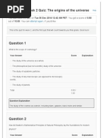 Feedback — Week 2 Quiz