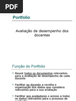  Portfolio - Avaliação  de desempenho do professor