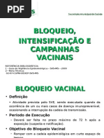 BLoqueio, Intensificação e Campanha