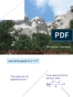 3.9: Derivatives of Exponential and Logarithmic Functions: Mt. Rushmore, South Dakota