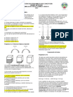 Simulacro Noveno Fisica y Quimica