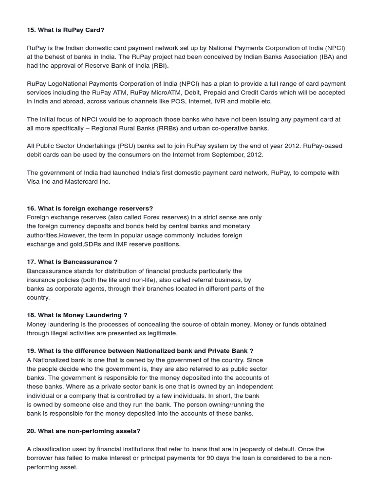 Banking Terms | PDF | Business | Finance & Money Management