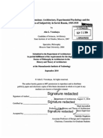 The Productive Unconscious Architecture Experimental Psychology and The Techniques of Subjectivity in Soviet Russia 1919-1935