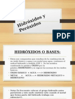 Hidroxidos y Peroxidos Equipo 251 B