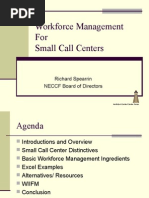 Workforce Management For Small Call Centers Final