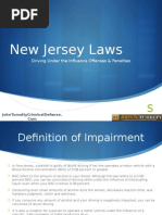 NJ DUI Penalties