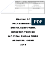 Libro - Botica Servifarma