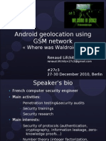 1781 27c3 Android Geolocation