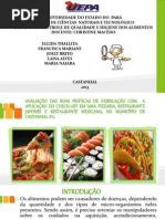 Check List - CONTROLE DE QUALIDADE E HIGIENE DOS ALIMENTOS