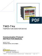 TMD-T4s Communication Protocol IM148-U v0.92