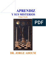 Adoum Jorge - Aprendiz y Sus Misterios - 88 Pgs