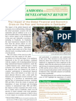 Cambodia Development Review - July-Sept 2009