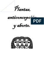 Plantas, Anticoncepción y Aborto