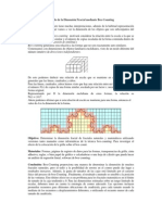 Cálculo de La Dimensión Fractal Mediante Box Counting