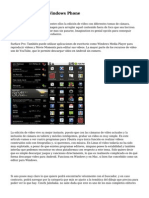 Instrucciones de Windows Phone