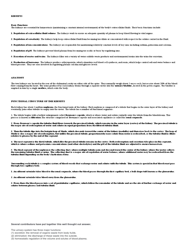 Rules Hemodialysis Dialysis