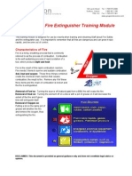 Fire Safety Taining Module