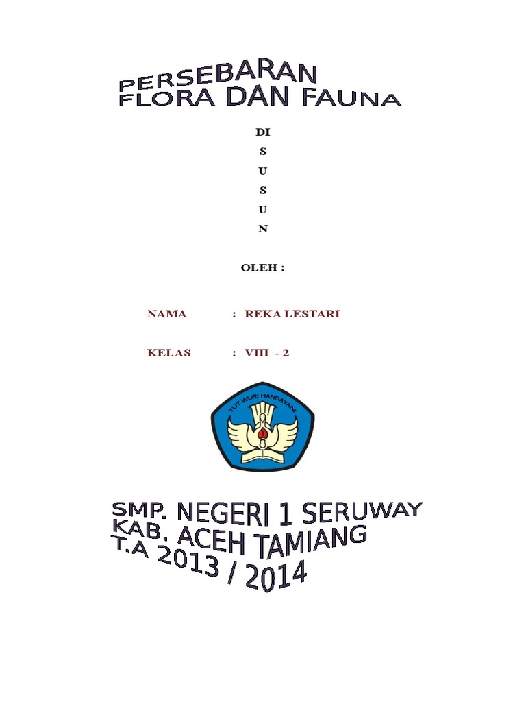 Makalah Persebaran Flora Dan Fauna
