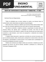 Objetivos Palno anual 5º ano 2013