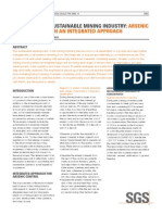 SGS MIN TP2003 17 Integrated Arsenic Control