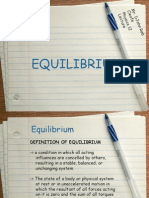 Equilibrium Powerpoint Physics 12 Lecture