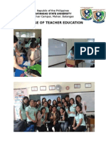 College of Teacher Education: Batangas State University