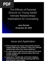 Download The Effects of Parental Divorce on Young Adults by The Rat SN2557273 doc pdf