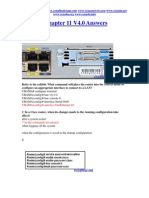 CCNA Charpter 11 Answers