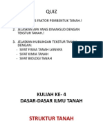 Kuliah Ke-4 - Ddit - Struktur Tanah