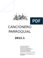 Cancionero Parroquial 2012.1