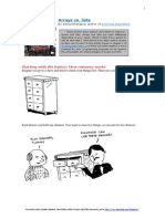 Arrays Vs Lists