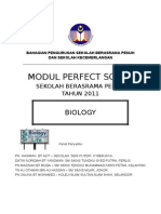 Perfect SCORE Biologi Qs