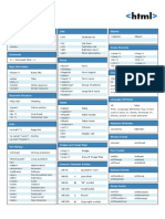 Empty Elements: Document Outline Objects Lists