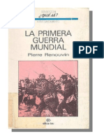 La Primera Guerra Mundial