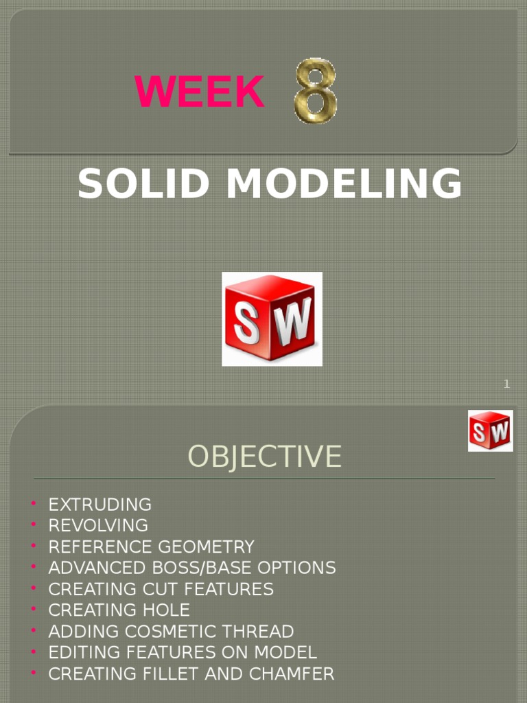 Solid Modeling Techniques Overview | PDF
