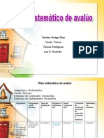 Plan Sistemático de Avalúo