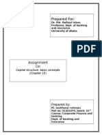 Prepared For:: Assignment On