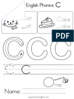 Cat Cake Ake At: Dream English Phonics