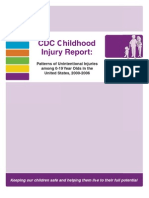 CDC Childhood Injury Report